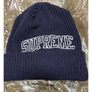 シュプリーム(Supreme)のSupreme Loose Gauge Arc Beanie Navy(ニット帽/ビーニー)