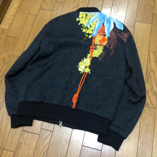 DRIES VAN NOTEN(ドリスヴァンノッテン)のDRIES VAN NOTEN 17ss ジャガードブルゾン メンズのジャケット/アウター(ブルゾン)の商品写真