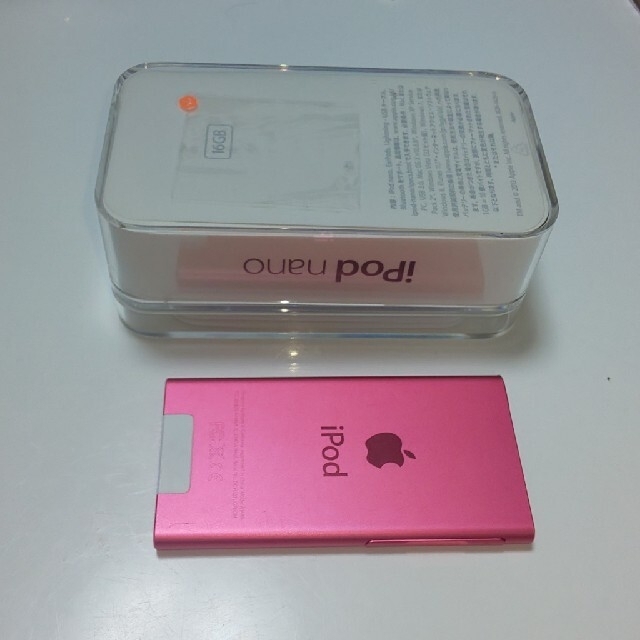 iPod(アイポッド)のiPod nano スマホ/家電/カメラのオーディオ機器(ポータブルプレーヤー)の商品写真