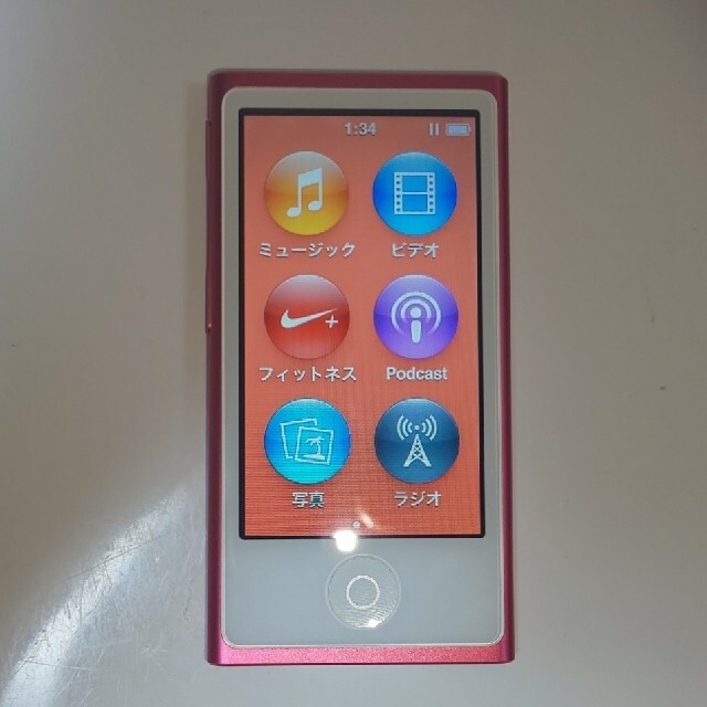 iPod(アイポッド)のiPod nano スマホ/家電/カメラのオーディオ機器(ポータブルプレーヤー)の商品写真