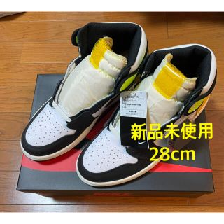 ナイキ(NIKE)の【新品】NIKE AIR JORDAN 1 HIGH OG VOLT GOLD(スニーカー)