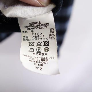 BEDWIN BUFFALO CHECK PADDED JACKET ジャケット BEDWIN BUFFALO CHECK PADDED JACKET ジャケット