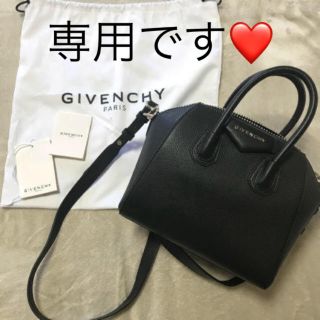 ジバンシィ(GIVENCHY)の新品 ジバンシィ アンティゴナ ミニ 2wayバッグ ブラック　ショルダーバッグ(ショルダーバッグ)