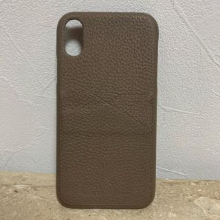 ビームス(BEAMS)の【のぶ様専用】bonaventura iPhone XR バックカバー エトープ(iPhoneケース)