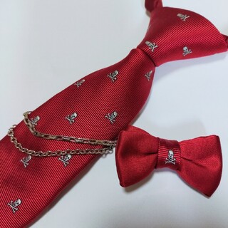 子供用ネクタイ & 胸元飾りリボン 2点セット！！！(ドレス/フォーマル)