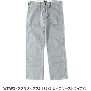 ダブルタップス(W)taps)の極美品　WTAPS ヒッコリーペインターパンツ　S SIZE(ペインターパンツ)