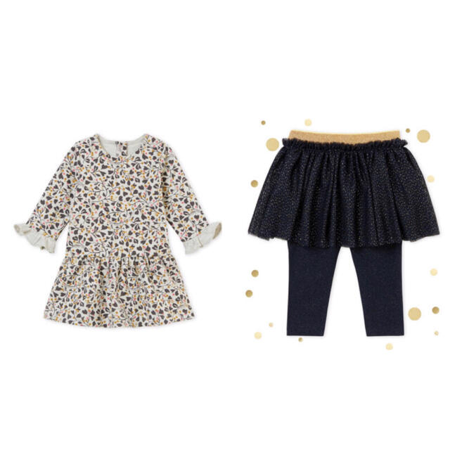 PETIT BATEAU(プチバトー)のちいちゃん様専用② キッズ/ベビー/マタニティのキッズ服女の子用(90cm~)(ワンピース)の商品写真