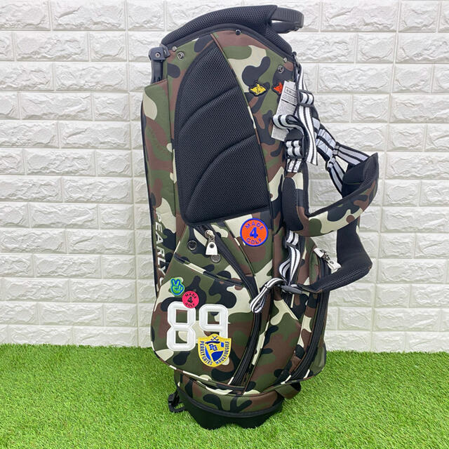 新品 正規品 パーリーゲイツ 限定 ワッペンカモ柄 スタンド 新品 正規品 パーリーゲイツ 限定 ワッペンカモ柄 スタンド