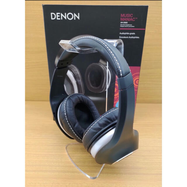 DENON - Denon ブラック AH-D600 ヘッドホンの通販 by Y-MAN's shop