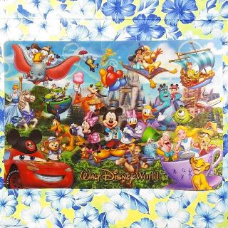 ディズニー(Disney)のアメリカディズニー★3D★ランチョンマット★フロリダ★WDW限定(テーブル用品)