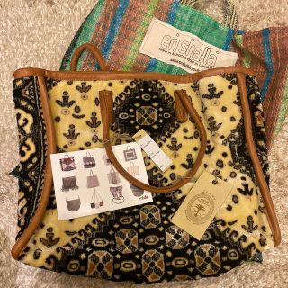 ドゥーズィエムクラス(DEUXIEME CLASSE)のen shalla エンシャーラ　バッグ(トートバッグ)