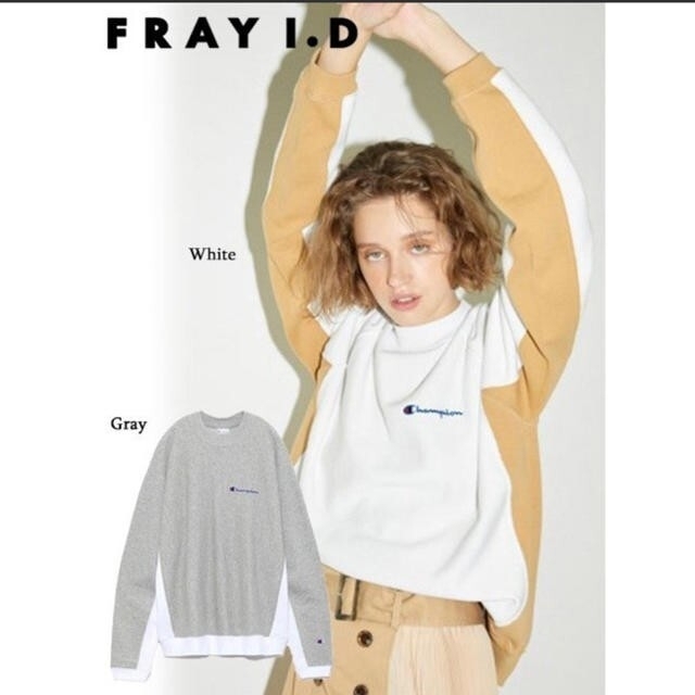 FRAY I.D ×Champion バイカラーラグランプルオーバー