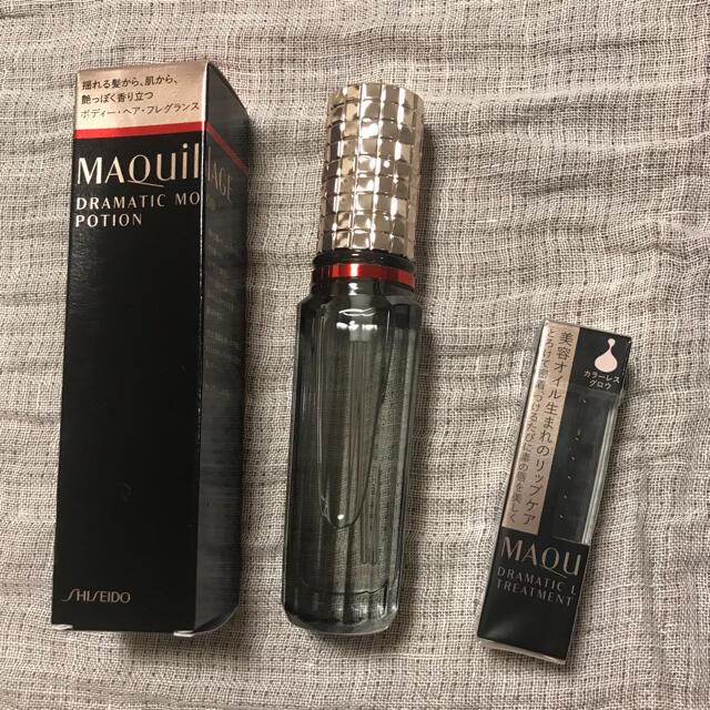 MAQuillAGE(マキアージュ)のマキアージュ　ドラマティックムードポーション&ドラマティックリップトリートメント コスメ/美容の香水(香水(女性用))の商品写真