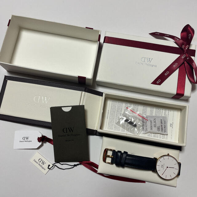 Daniel Wellington(ダニエルウェリントン)のダニエルウェリントン 腕時計 36mm 箱　保証書 レディースのファッション小物(腕時計)の商品写真