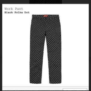 シュプリーム(Supreme)のsupreme Polka Dot Work Pant(ワークパンツ/カーゴパンツ)