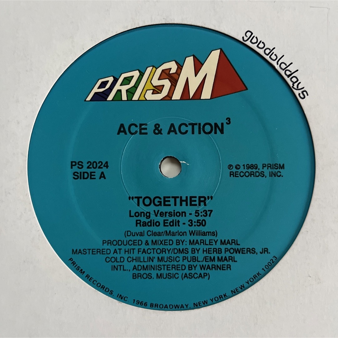 Ace & Action - Togetherラップ
