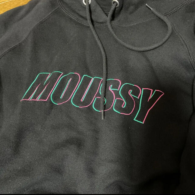 moussy LOGO EMBROIDERY パーカー