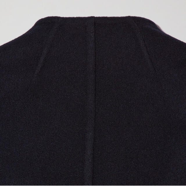 UNIQLO(ユニクロ)のカシミヤブレンドノーカラーコート レディースのジャケット/アウター(ロングコート)の商品写真