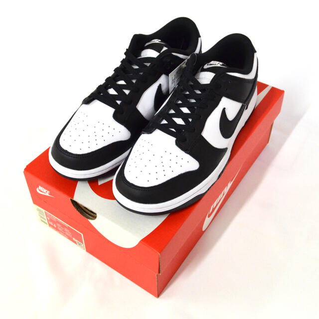 NIKE DUNK LOW RETRO WHITE BLACK 27cm