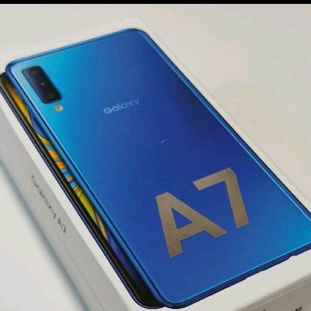Galaxy A7 ブルー 64GB SIMフリー