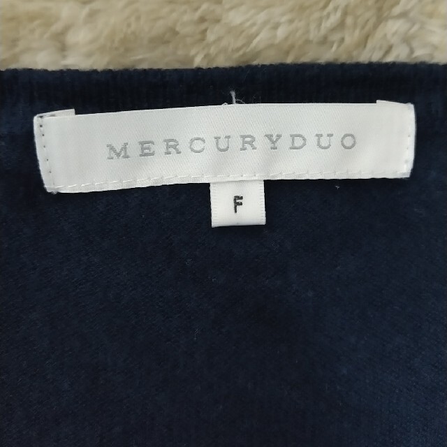 MERCURYDUO(マーキュリーデュオ)のニットカーディガン レディースのトップス(カーディガン)の商品写真