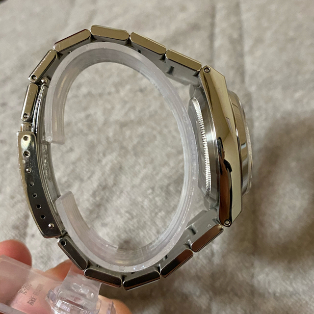 メンズ ROLEX オイスタークォーツ 正規 デイトジャスト 黒文字盤の通販
