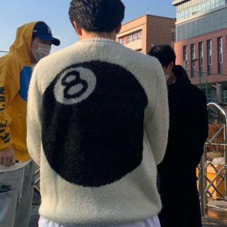 変更いたしましたStussy 8ボール モヘアニット