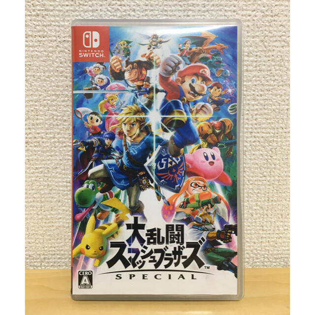 Nintendo Switch(ニンテンドースイッチ)の大乱闘スマッシュブラザーズ SPECIAL Switch エンタメ/ホビーのゲームソフト/ゲーム機本体(家庭用ゲームソフト)の商品写真