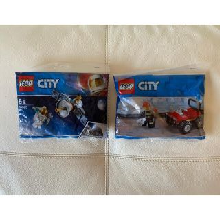 レゴ(Lego)のレゴシティブロック　宇宙飛行士＆消防士セット(積み木/ブロック)