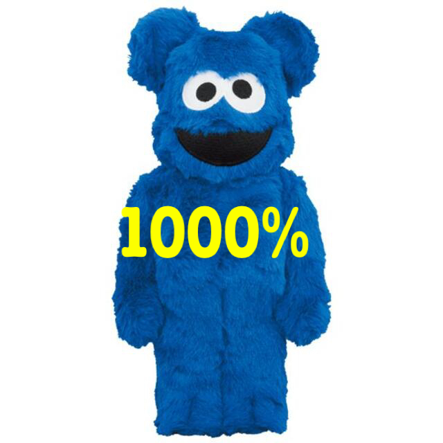 MEDICOM TOY(メディコムトイ)のBE@RBRICK COOKIE MONSTER Costume 1000％ エンタメ/ホビーのフィギュア(その他)の商品写真