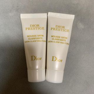 ディオール(Dior)の新品*Diorプレステージサテンクレンジングフォーム〈洗顔料〉試供品(洗顔料)