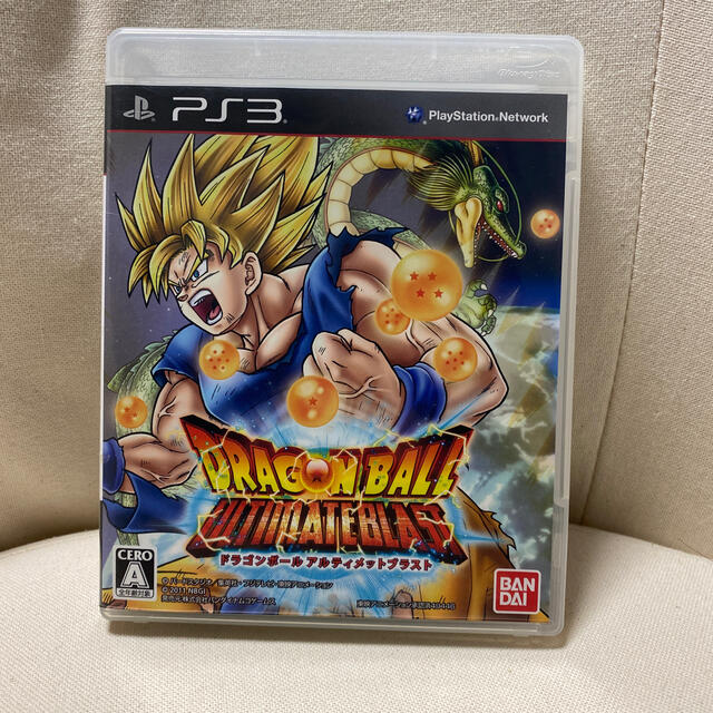 BANDAI(バンダイ)のドラゴンボール アルティメットブラスト PS3 エンタメ/ホビーのゲームソフト/ゲーム機本体(家庭用ゲームソフト)の商品写真