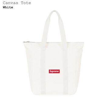 シュプリーム(Supreme)のSupreme Canvas Tote シュプリーム　白トートバッグ(トートバッグ)