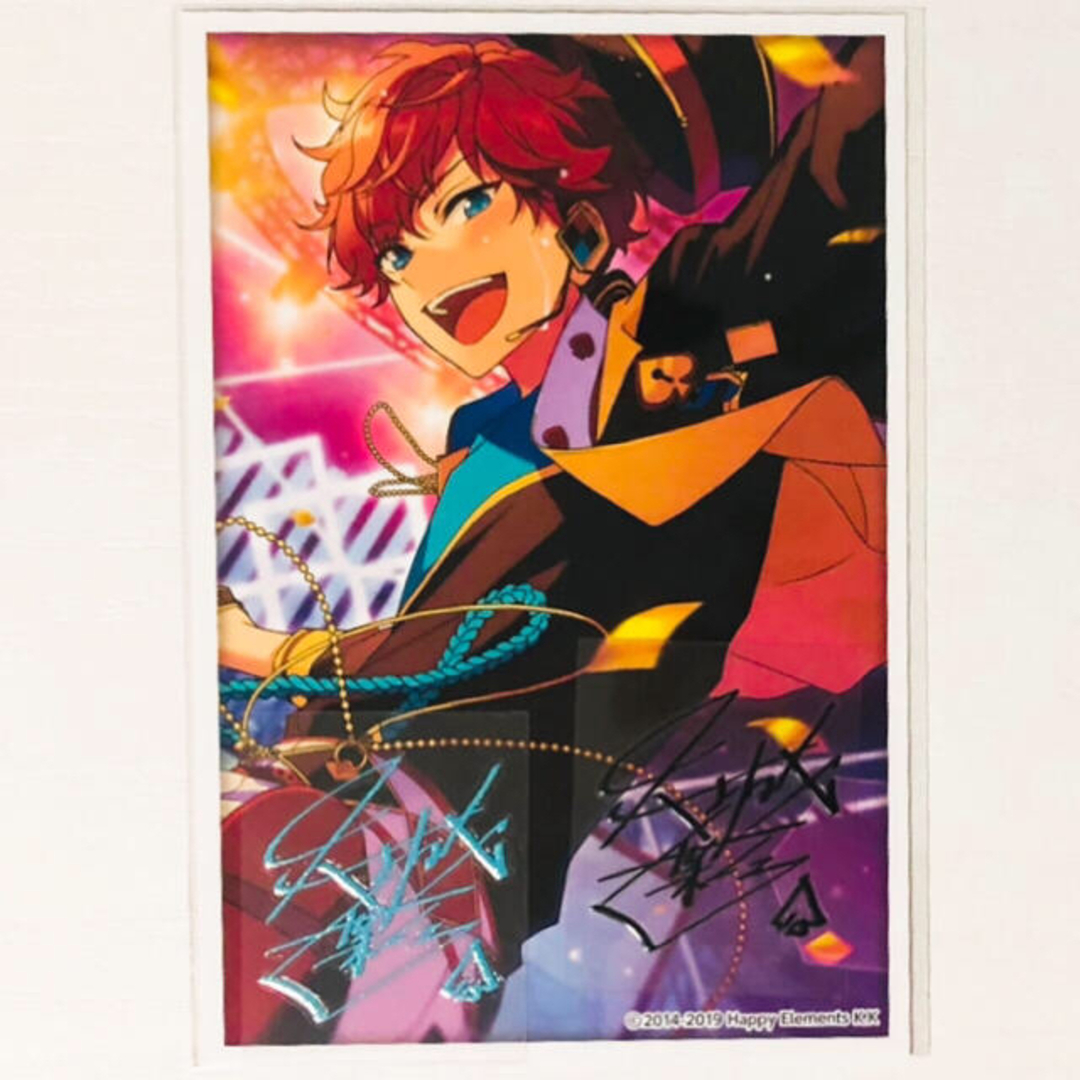 新品☆あんスタ【天城一彩&白鳥藍良】サインステッカー 新品☆あんスタ【天城一彩&白鳥藍良】サインステッカー