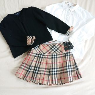 バーバリー(BURBERRY)のゆー様専用 BURBERRY バーバリー フォーマル3点セット 七五三(ドレス/フォーマル)