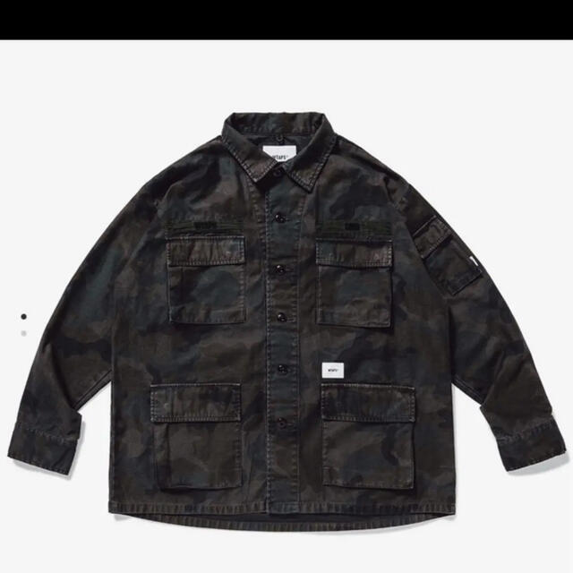 W)taps(ダブルタップス)の20ss WTAPS JUNGLE LS woodland camo メンズのジャケット/アウター(ミリタリージャケット)の商品写真