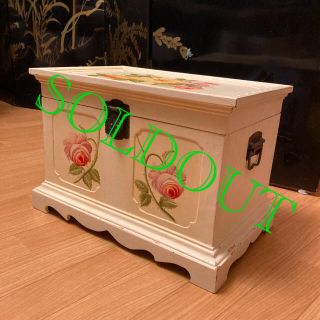 vintage BOX /サイドテーブル/スツール(小物入れ)