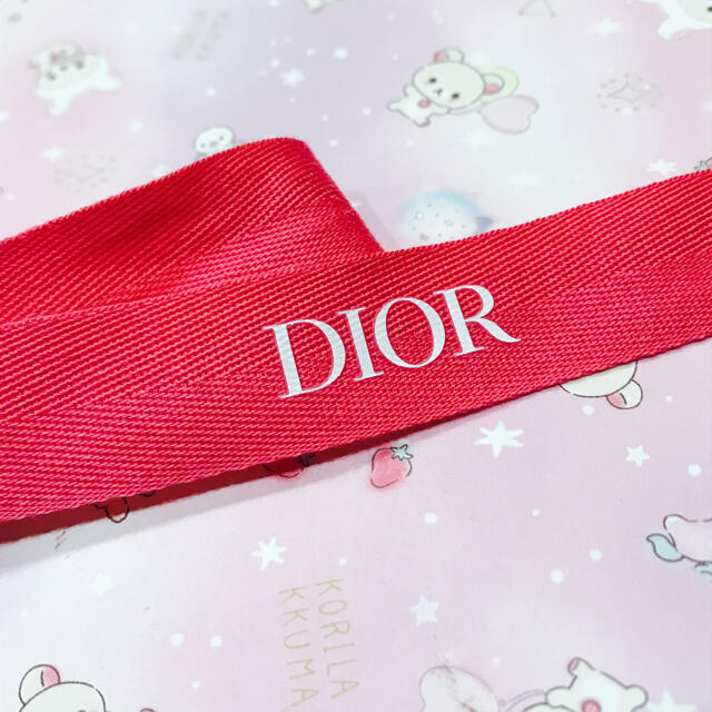 Dior(ディオール)のDior ディオール ラッピングリボン インテリア/住まい/日用品のオフィス用品(ラッピング/包装)の商品写真