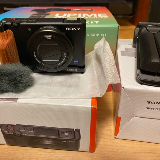 SONY VLOGCAM ZV-1G シューティンググリップキット - コンパクト ...