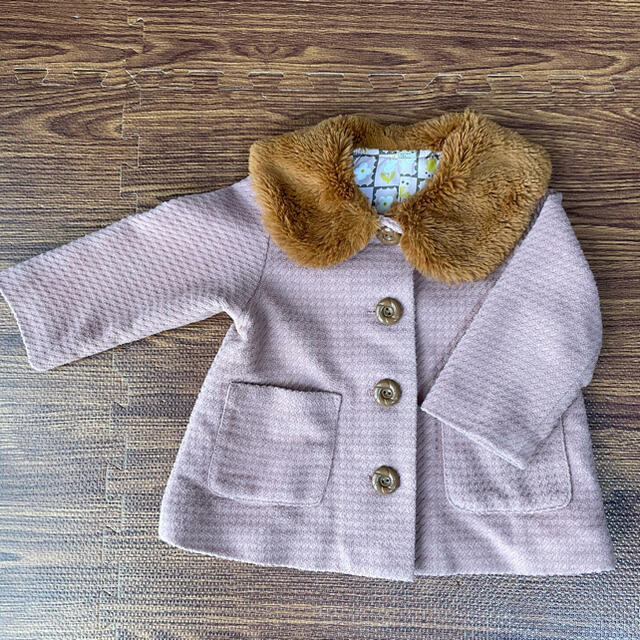 h(プロフィール必読)様専用 キッズ/ベビー/マタニティのキッズ服女の子用(90cm~)(コート)の商品写真