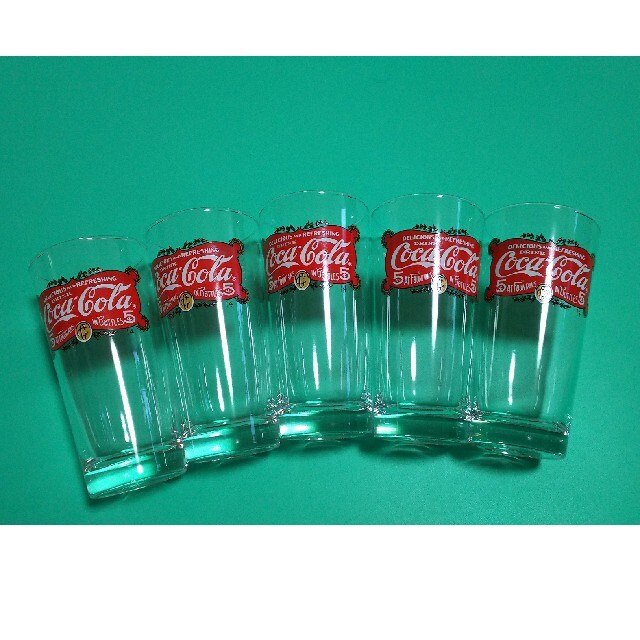 Coca-Cola グラス5ケ