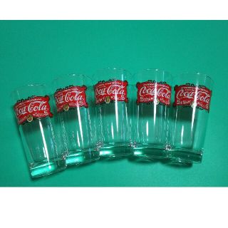 コカコーラ(コカ・コーラ)のCoca-Cola グラス5ケ(グラス/カップ)