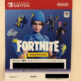 ニンテンドースイッチ(Nintendo Switch)のFORTNITE ワイルドキャットバンドル(その他)