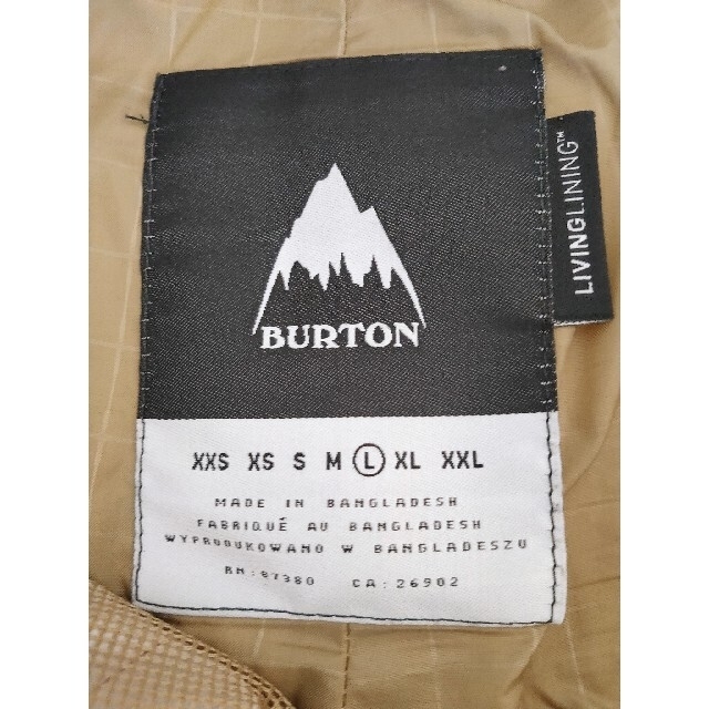 BURTON(バートン)のバートン　スキースノーボード　メンズパンツ　Lサイズ スポーツ/アウトドアのスノーボード(ウエア/装備)の商品写真