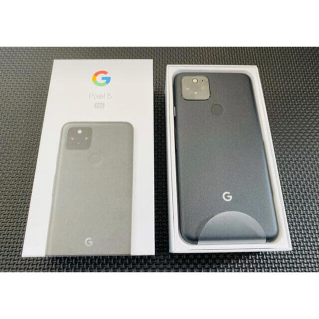 Google pixel5 5G BLACK 128G ピクセル SIMフリー - スマートフォン本体