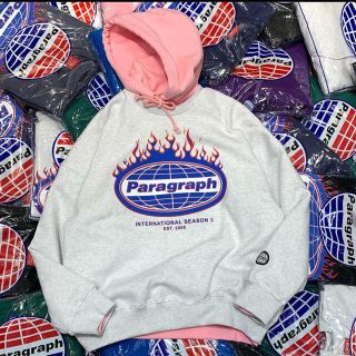 paragraph logo hoodie コムドット ゆうたさん 着用