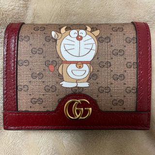 グッチ(Gucci)の新品未使 GUCCI ドラえもん カードケース (コイン＆紙幣入れ付き) 財布(コインケース)