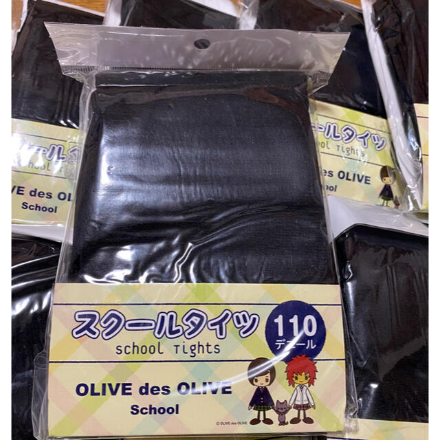 OLIVEdesOLIVE(オリーブデオリーブ)のfufuさん専用　110デニールタイツ11足セット　新品未使用 レディースのレッグウェア(タイツ/ストッキング)の商品写真