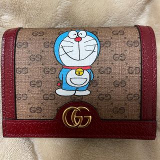 グッチ(Gucci)の新品 GUCCI ドラえもん カードケース (コイン＆紙幣入れ付き) 財布(財布)