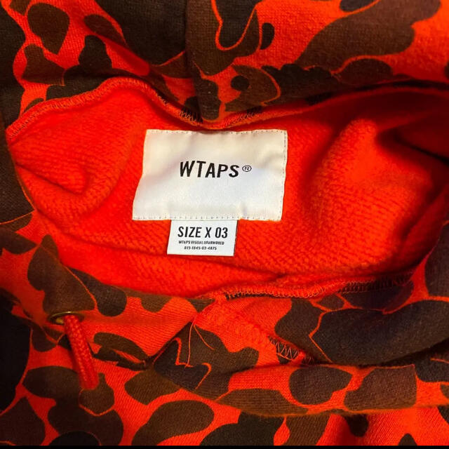 WTAPS DESIGN HOODED COLLEGE パーカー サイズ03 1